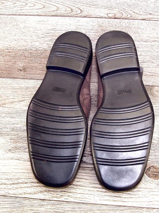 $850 BALLY Italy Tanagro Monkstrap 8.5 D Brown Nubuck Nordstrom * add $15 Trees main image 7
